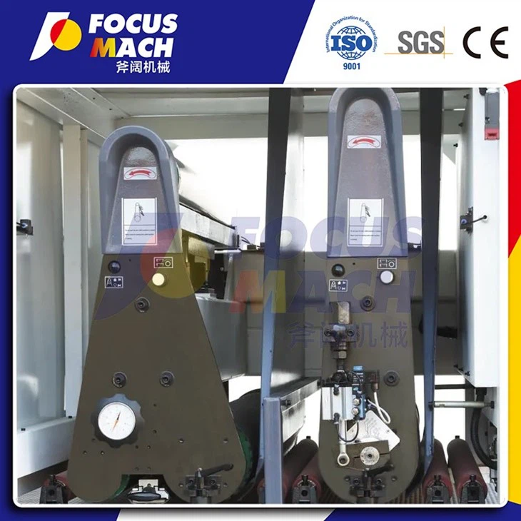 Mdf Plywood Woodwork Calibrate Wide Belt Sanding Machine